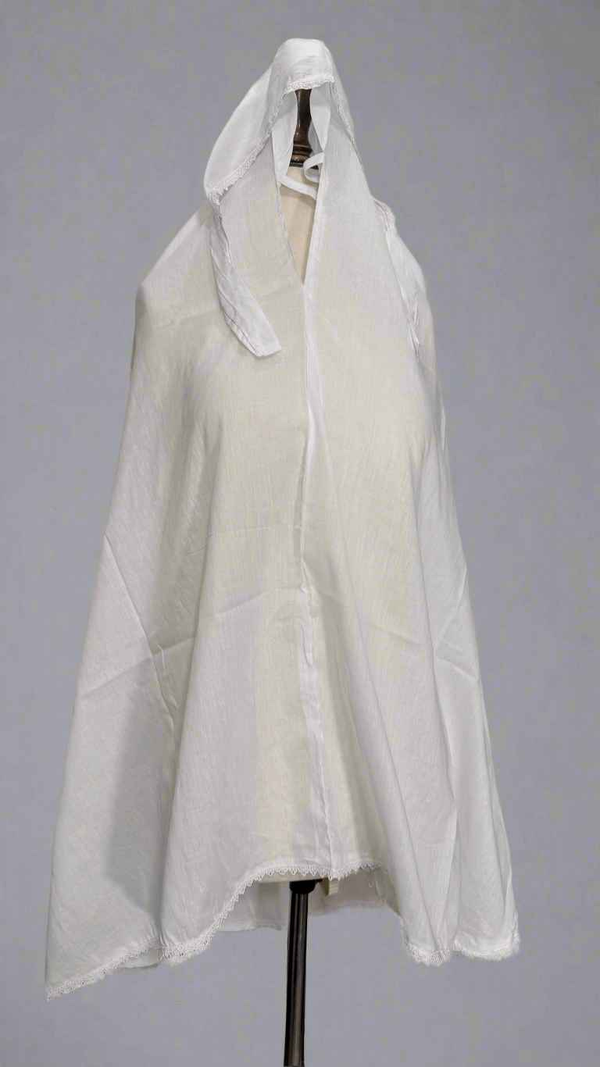 Plain Ladies Ihram White