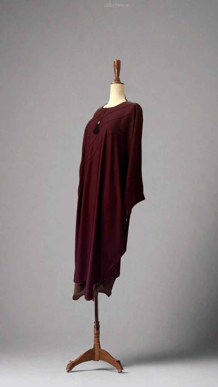 Kaftan Abaya with Plates