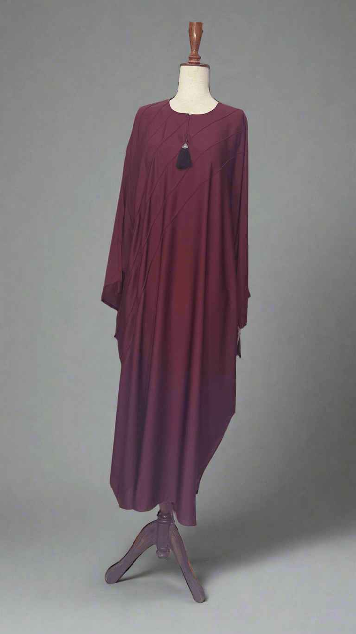 Kaftan Abaya with Plates