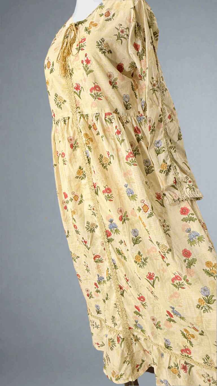Lime Flora Long Dress