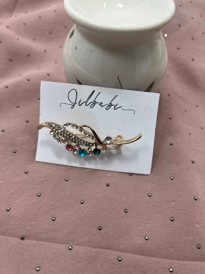 Metal big Brotches - Jilbabee