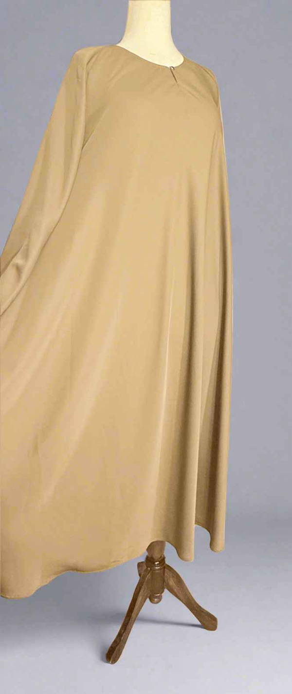Plain Maxi Abaya without button