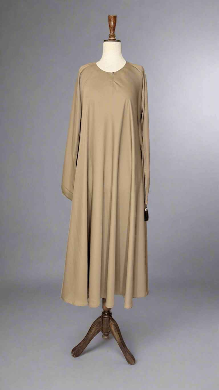 Plain Maxi Abaya without button