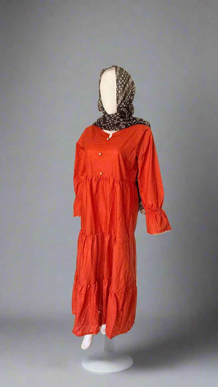 Plain Three layer Dresses