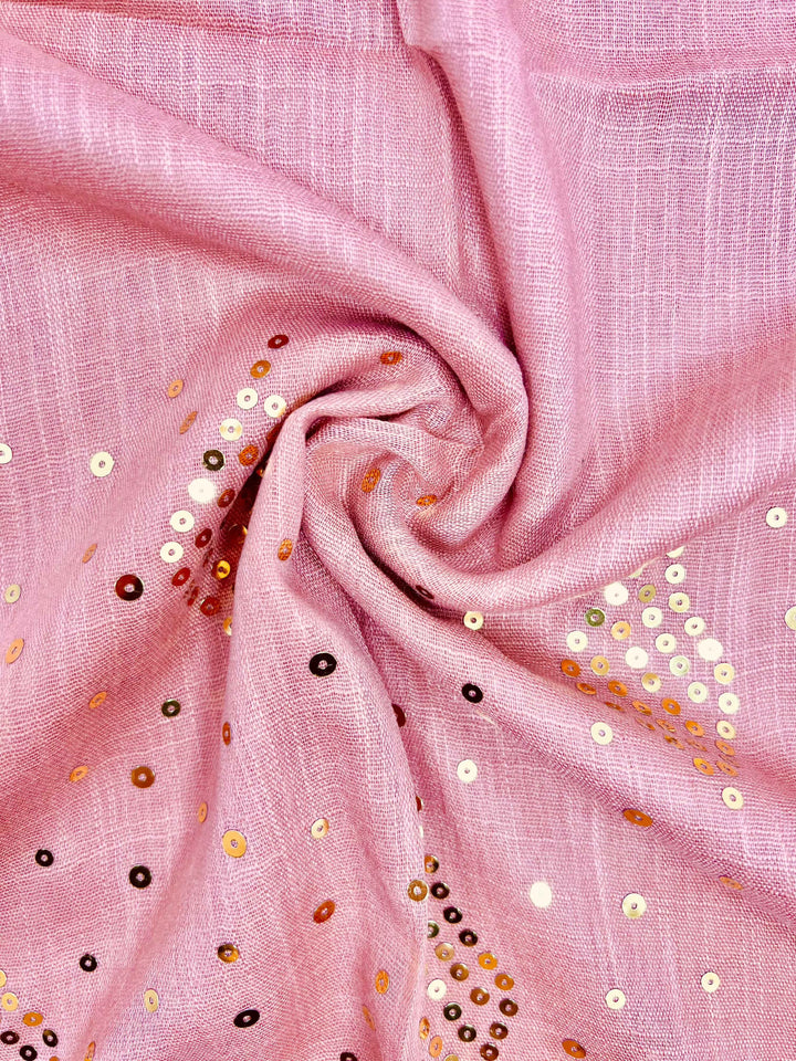 Premium Turkish Lawn Sequence Hijab - Jilbabee