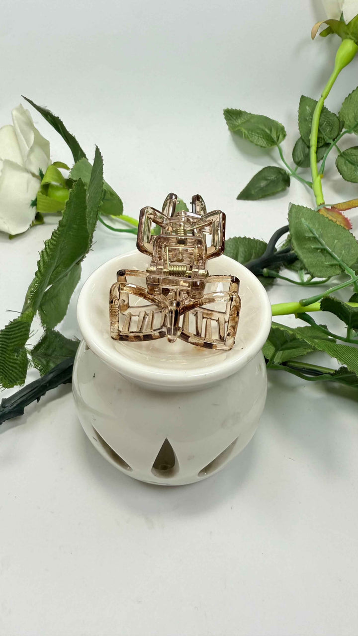 Shiny Finishing Hair cacher Bow shape